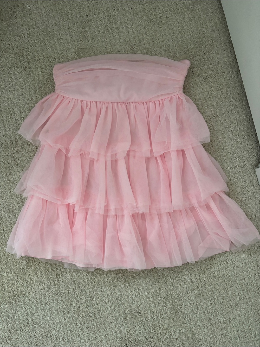 Beginning Boutique pink tiered birthday dress Size 8